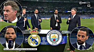 Real Madrid vs Man City 3-1 (6-5) Post Match Analysis by Rio Ferdinand, Steve McManaman &  Lescott