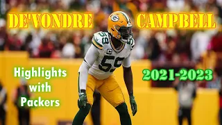 De'Vondre Campbell Packer Highlights 2021-2023