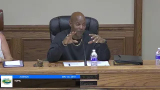 City of Pahokee Commission Meeting May 30 2019