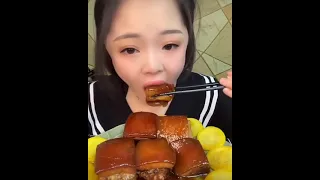 SUB)Cheese Rosé Tteokbokki, Gimbap, Deep-fried food Mukbang ASMR Eating Sounds#