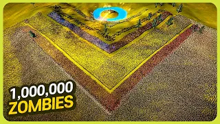 Can 26,000 Humanity ARMY Stop 1,000,000 Zombies? - Ultimate Epic Battle Simulator 2 UEBS 2 (4K)