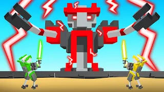 I became the Strongest Robot in Clone Drone in the Danger Zone!