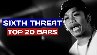 Fliptop - Sixth Threat Top 20 Bars | Filipino Hiphop