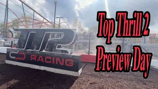 Top Thrill 2 Preview Day at Cedar Point | First Reactions - Ride Footage - Interviews!!!!