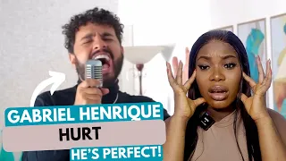 Gabriel Henrique - HURT (Christina Aguilera Cover) | First Time Reaction