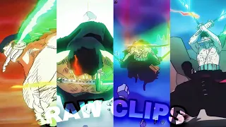 Zoro | Raw Clips 4k | One Piace EP 1062 Part 2 ( Anime Raw Clips )