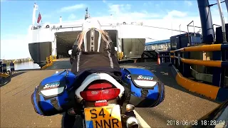 Boarding the IOM Steam Packet ferry Ben-My-Chree at Douglas Port - June 2018