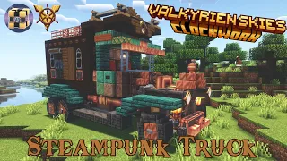 REALISTIC Steampunk Style Truck in Minecraft | Valkyrien Skies: Clockwork