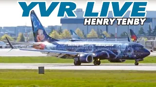 Vancouver Airport YVR Live Plane Spotting | MAY 2 2024