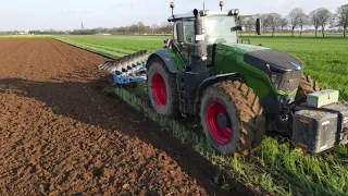 FENDT 1042 & LEMKEN DIAMANT 16 , pflügen 2023 / plow 2023