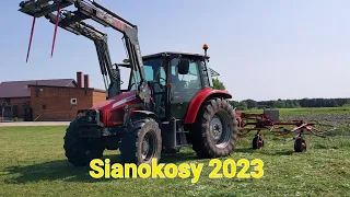 🔥Sianokosy 2023💪🔥Agro Bracia🔥 Koszenie x przetrzasanie trawy💪🔥