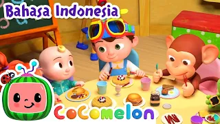 Lagu Sarapan | CoComelon Bahasa Indonesia - Lagu Anak Anak