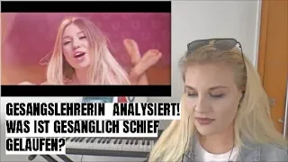 GESANGSLEHRERIN  ANALYSIERT "BIBIS   - How it is ( wap bap ) GERMAN