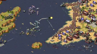 Red Alert 2 | Extra hard Ai | 7 vs 1 | TRinity | Russia vs 7 random