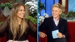 Jennifer Lopez and Ellen Play 'Last Word'