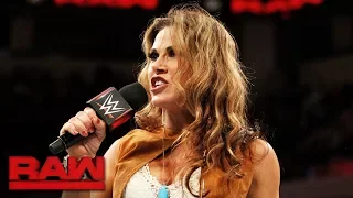 Mickie James addresses Alexa Bliss' disrespectful comments: Raw, Oct. 9, 2017