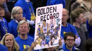 Warriors Break Regular Season Win Record (73 Wins)