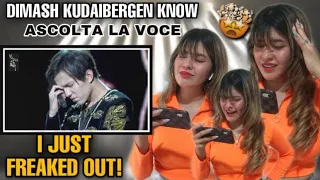 DIMASH KUDAIBERGEN KNOW  (Ascolta la Voce) | REACTION