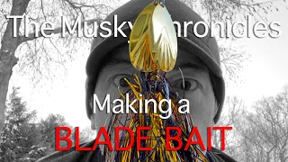 Lure making | GIVEAWAY | Blade Bait Funsies! ::: Making a musky blade bait