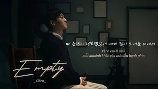 Chen 첸 ‘ EMPTY ‘ 빈 집 Lyrics/ Vietsub