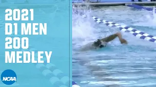 Men's 200 Individual Medley | 2021 NCAA Swimming Championships