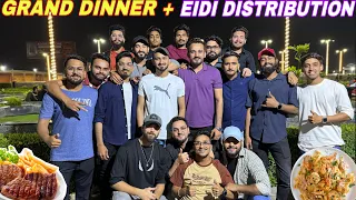 Grand Dinner & Eidi Distribution Of Team Adeel Vlogs !! ❤️