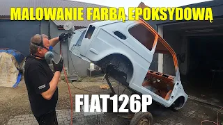 MALOWANIE FIATA 126P FARBĄ EPOKSYDOWĄ