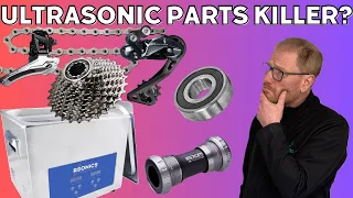 What Happened When I Put These Parts In An Ultrasonic Cleaner - Bike Maintenance