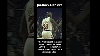 Jordan Vs. Knicks ( 1990 ) #Shorts