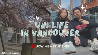 uni life in vancouver 🍁 | University Canada West (UCW) | MBA international students 🇨🇦