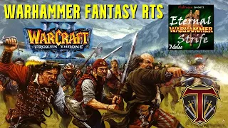 Warhammer Fantasy Base Building RTS! WC3 Warhammer Mod | Eternal Strife! 4 Player PVP
