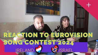 REACTION TO EUROVISION SONG CONTEST 2024. LUXEMBURGO/NORWAY