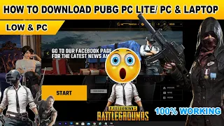 How To Download PUBG Lite On PC l Download And Install PUBG PC Lite In Laptop/Desktop Window 7/8/10
