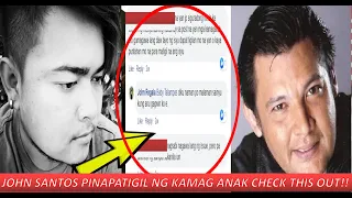 DI UMANOY ANAK NI JOHN REGALA NA SI JOHN SANTOS SINUKUAN NADIN NG MGA KAMAG ANAK NAGIISA NA SA LABAN