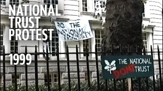 National Trust HQ Protest | London | 1999 | Raw Footage | Kinokast Archive