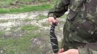 Нож Кукри проверка на режущую способность (Другое ВИДЕО на сайте http://weapon-men.ru/?cat=1)