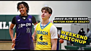 Peyton Kemp And D.rice Elite Takes On #4 Team In The Nation!!