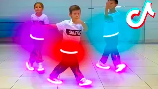 TUZELITY SHUFFLE DANCE ⭐️ NEON MDOE ⭐️ LITTLE BOY DANCING ASTRANOMIA & SIMPAPA #6