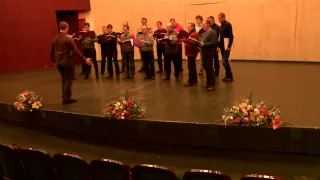 Хор Новоспасского монастыря: репетиция концерта Рождественского фестиваля (фрагмент 1)