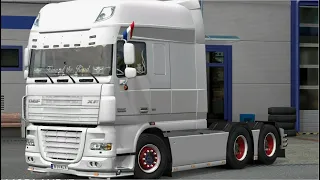 DAF 105   хлопок в двигателе