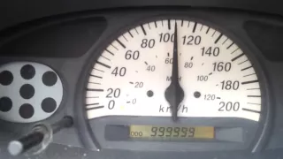 1 Million km on 2002 Toyota Echo