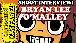 Bryan Lee O'Malley, The Creator of SCOTT PILGRIM, Shoot Interview!