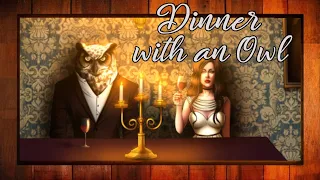 Dinner with an Owl - Let's have dinner!