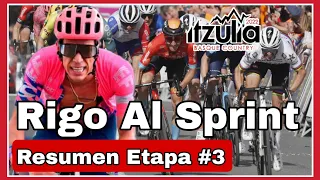 Resumen Etapa 3 🇪🇦 ITZULIA 2022 - Vuelta al Pais Vasco 🇪🇦 Rigoberto Uran hoy al Sprint