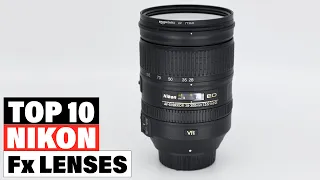 Best Nikon FX Lenses 2023 [Top 10 Picks Reviewed]