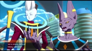 Dragon Ball FighterZ Cutscene Beerus and Whis appear