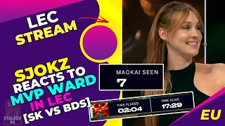 Sjokz and Broxah About MVP Pink Ward in LEC 👀 [SK vs BDS]