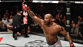 Yoel Romero knocks out Luke Rockhold at UFC 221