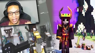 "Back Into Darkness" - A Minecraft Music Video Reaction