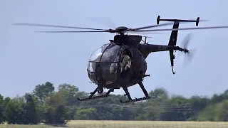 MH-6 Little Bird Takeoff